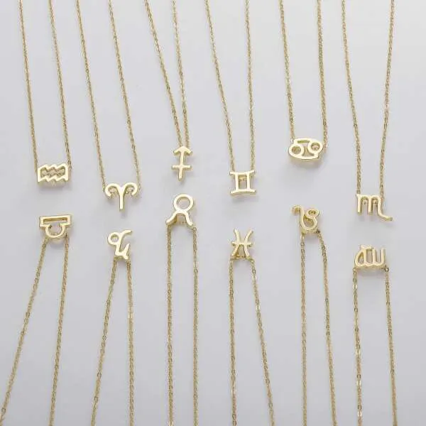 Astrea - Set of 3 zodiac necklaces