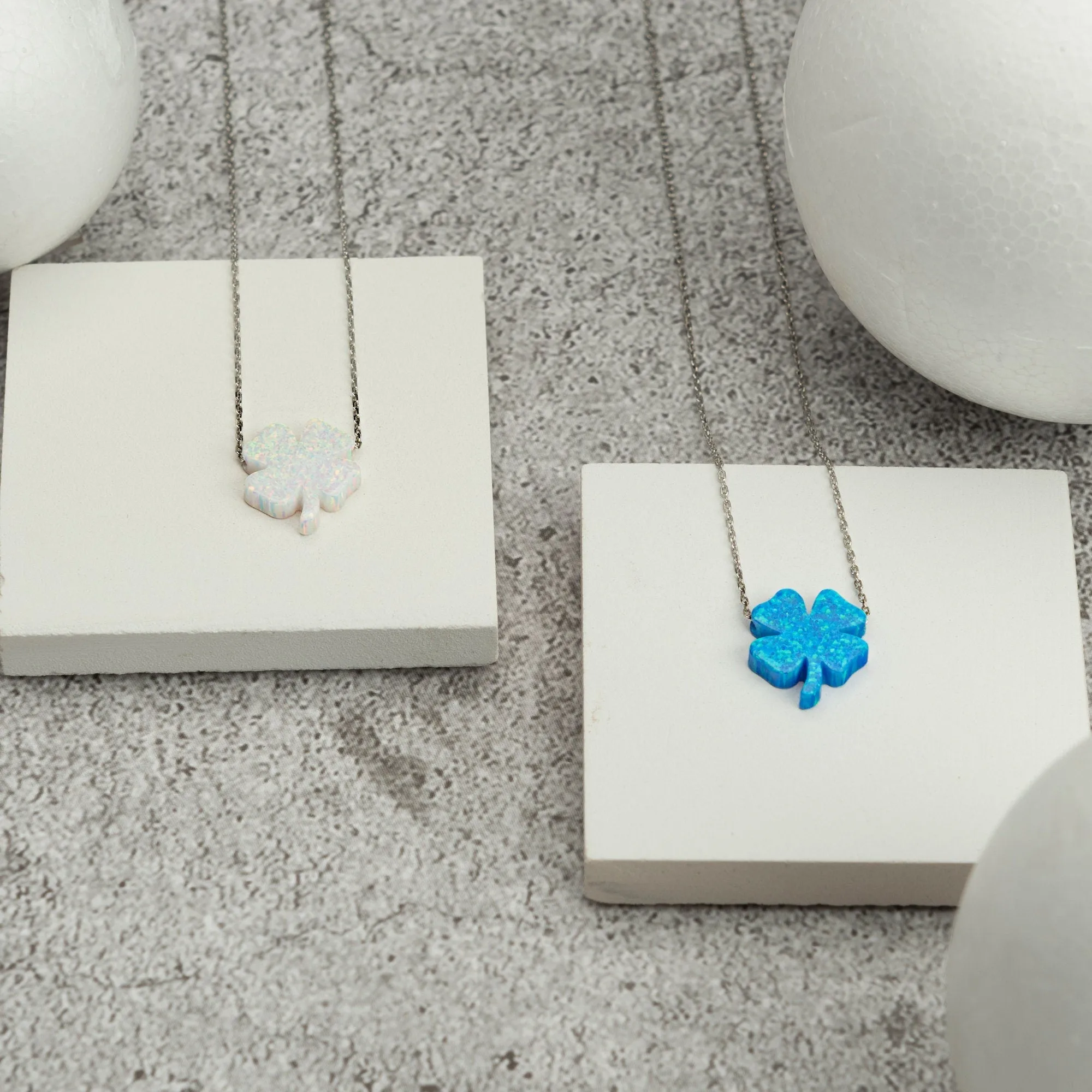 Clover Opal Necklace
