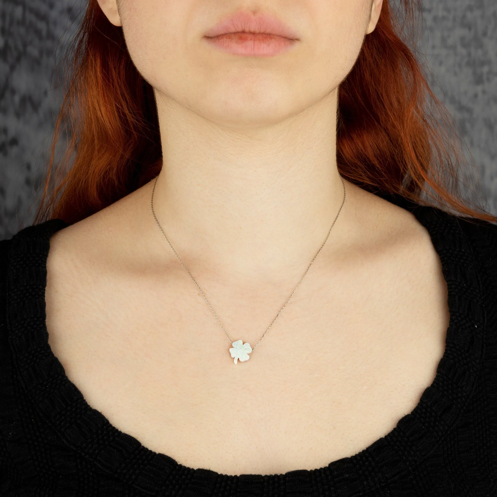 Clover Opal Necklace