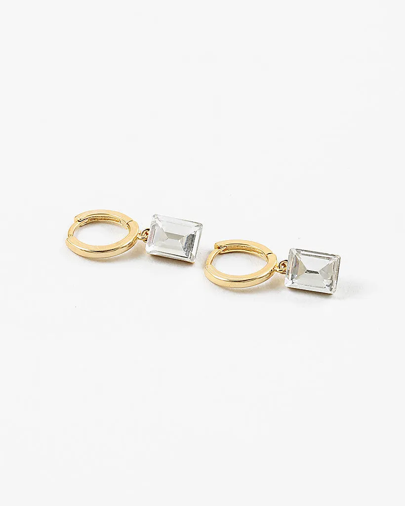 Drop Cubic Earrings