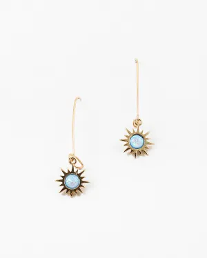 Drop Opal Earring