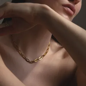 Gold Link Necklace