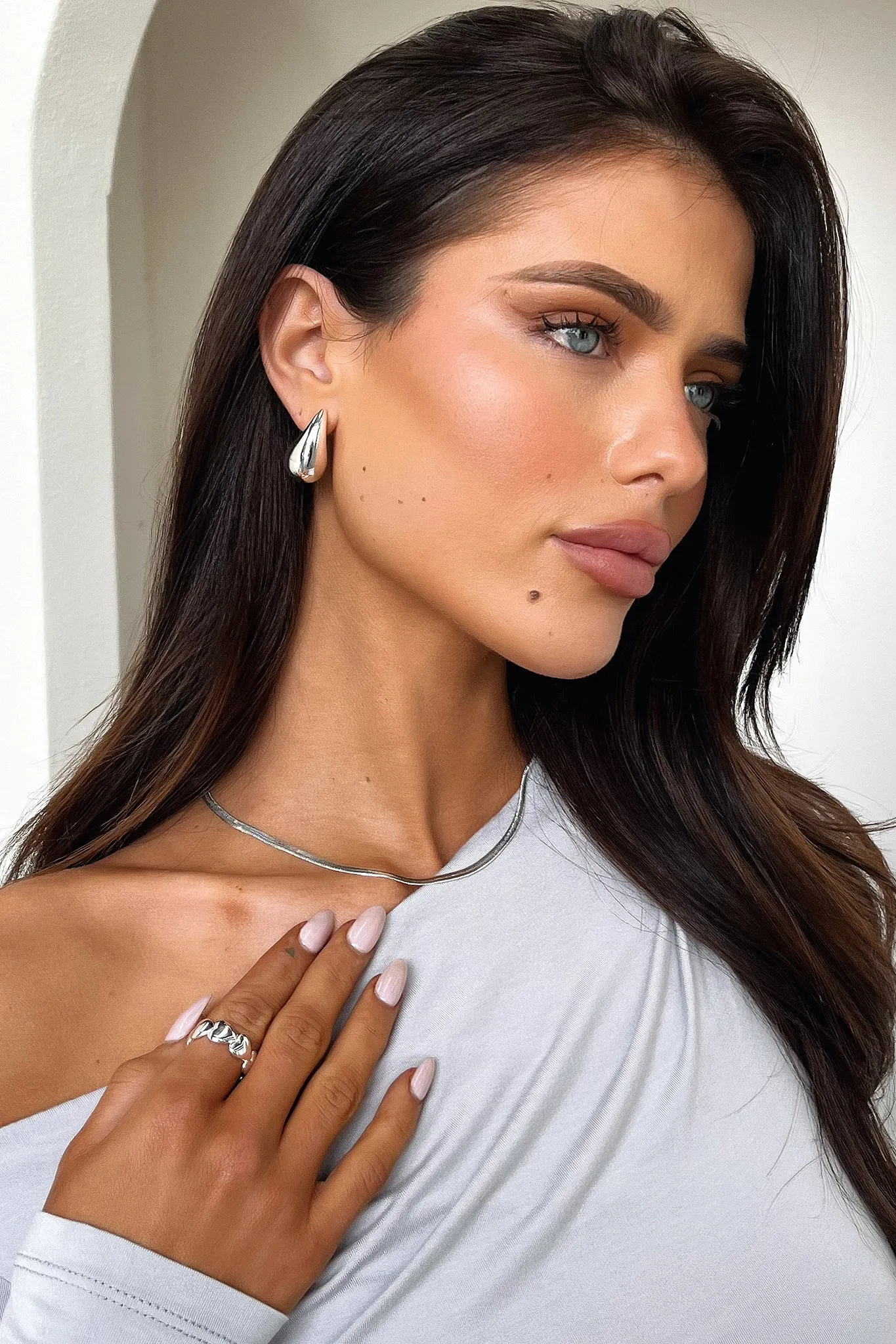 Renzo Earrings - Sterling Silver