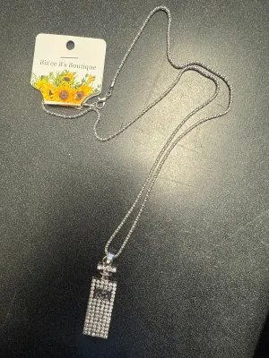 Silver Sparkle No.1 Parfum Design Necklace