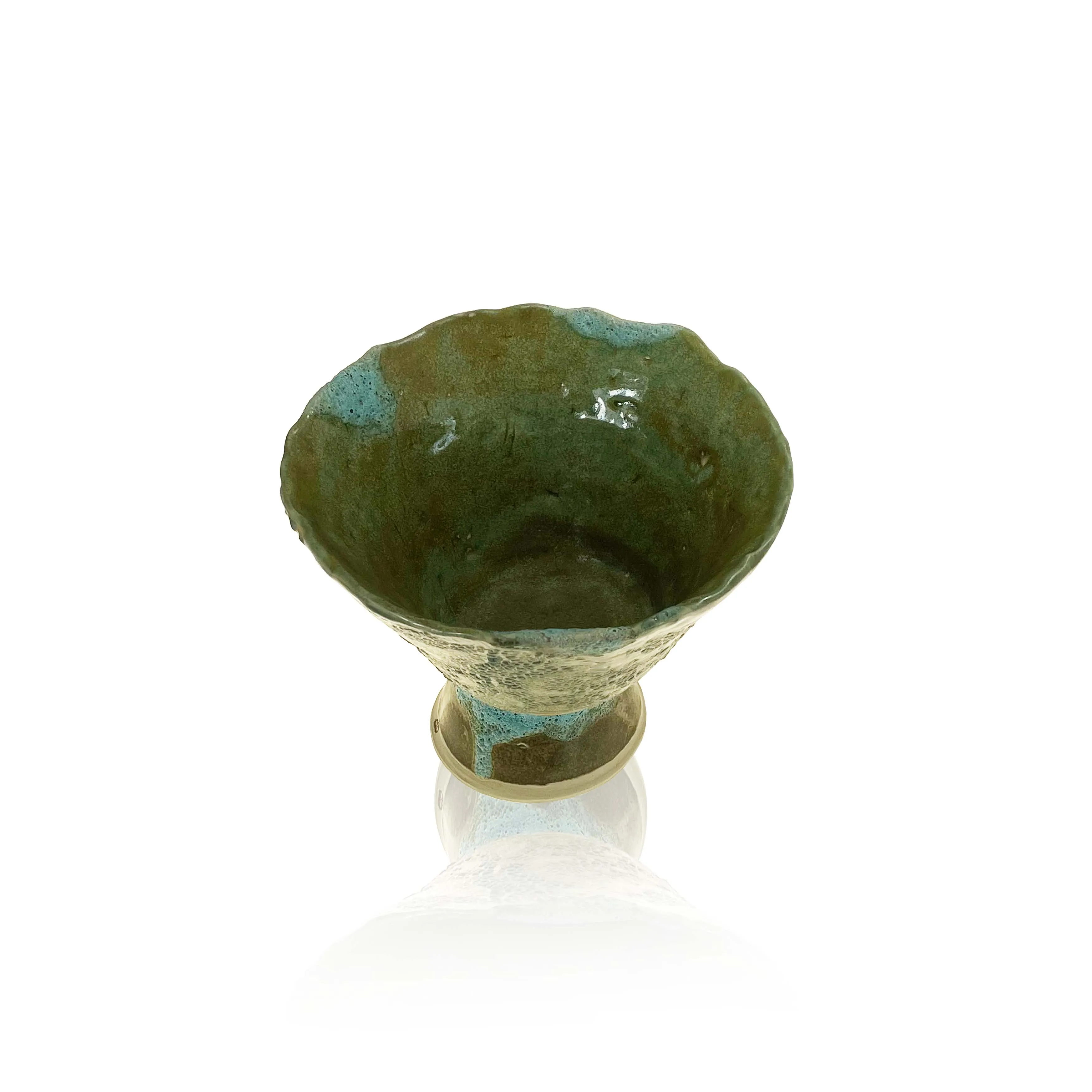 Small Goblet Vase -Celadon/Green