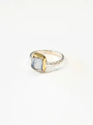 Tranquility  Rough Moonstone nh Ring