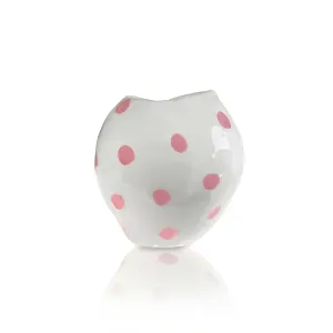 Vase with Pink Dots